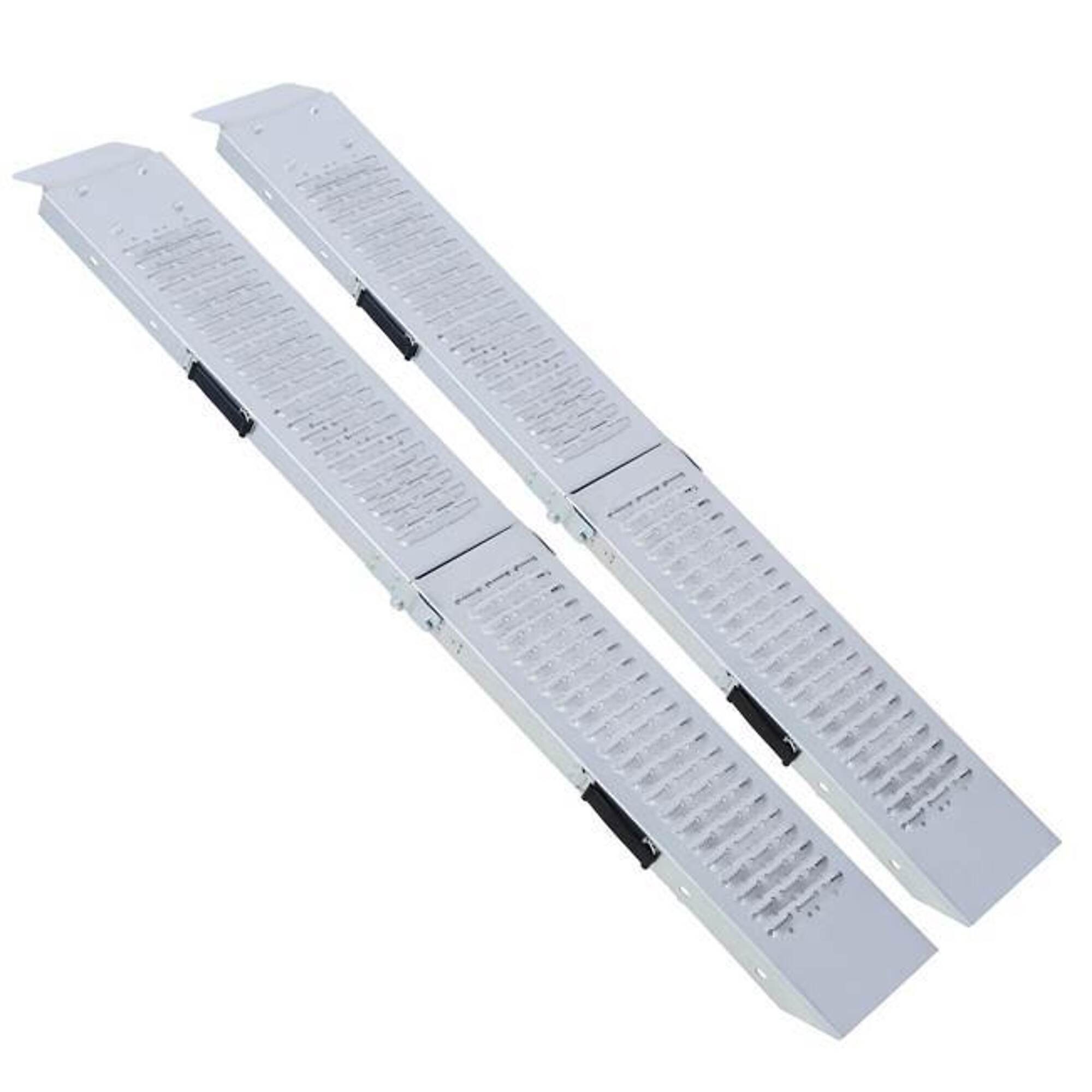 TMB Folding Loading Ramps — 63in., 950-Lb. Capacity, Galvanized Steel, 2 Pack, Model# BAC-W465141737